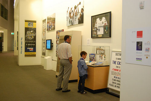 Preserving and exhibiting Bay Area soccer history