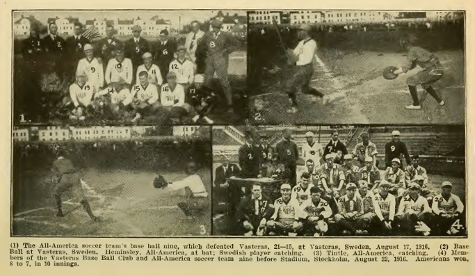 All-Americans playing baseball in Scandanavia