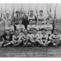 The Kensington Blue Bells in 1950-51. Oliver is in the second row, first on the right. Photo courtesy of Len Oliver.