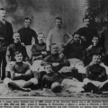 O.N.T. FC, the company team sponsored by Clark Thread Company, 1885: courtesy of the Kearny Public Library