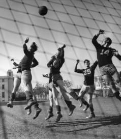 Girard College team training in 1946.