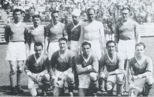 The US side that defeated Mexico on May 24, 1934.