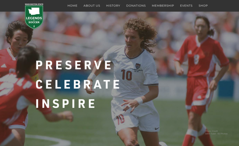 Washington State Legends of Soccer site is bringing history back to life
