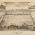 The grounds of the Belmont Cricket Club in 1895. Image courtesy of the Library Company of Philadelphia.
