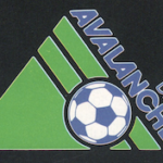Logo of the Denver Avalanche club with a soccer ball