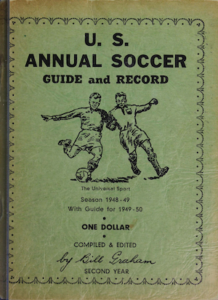 Cover image of U.S. Annual Soccer Guide and Record Season 1948-49 with Guide for 1949-50