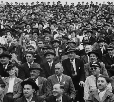Screen grab of crowd